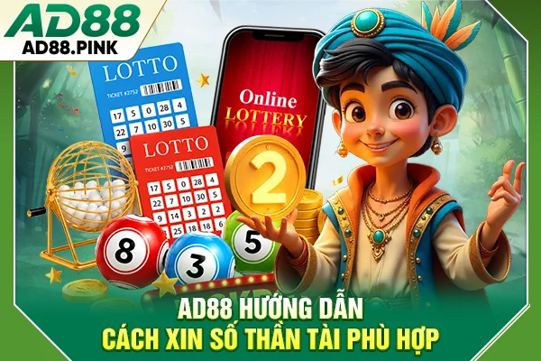 Xin Số Thần Tài Theo Những Phương Pháp Mang Lại Hiệu Quả Cao AD88 hướng dẫn cách xin số Thần Tài phù hợp