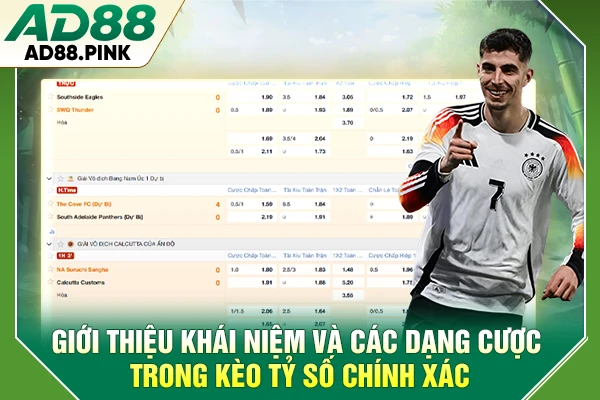 Giới Thiệu Kèo Tỷ Số Chính Xác Và 3 Kết Quả Phổ Biến Giới thiệu khái niệm và các dạng cược trong kèo tỷ số chính xác